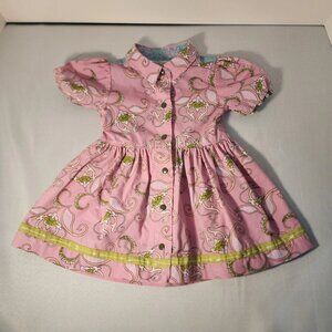 Matilda Jane Girls Floral Pink Dress Size 12 Months